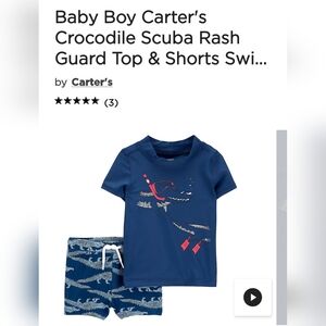 Carter's Rash Guard & Shorts